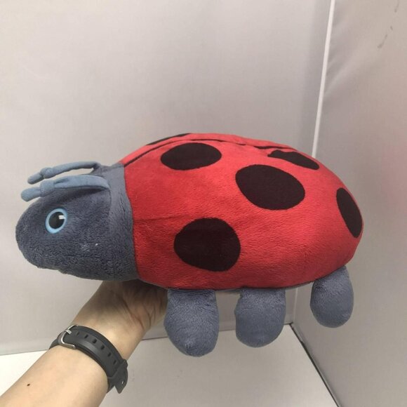 The Grouchy Ladybug by Eric Carle Red Plush Stuffed Animal Soft Toy 12" - Picture 1 of 4